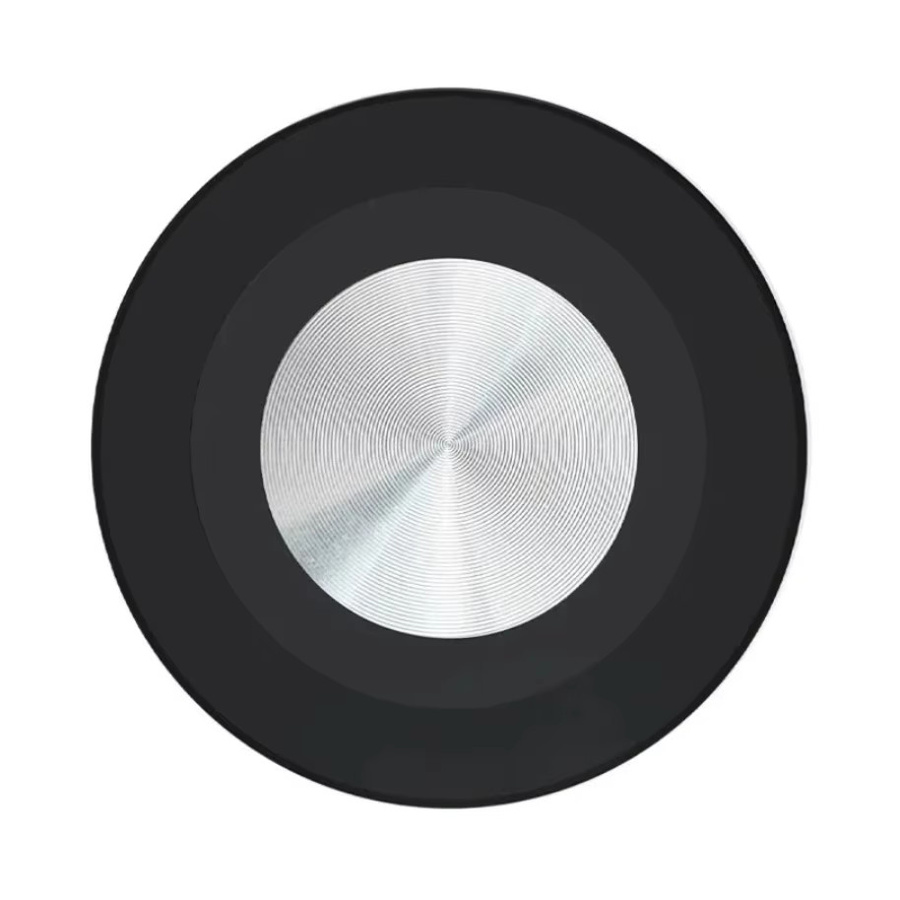 VIKEFON Magnetischer Smartphone Halter mit CD-Muster für MagSafe iPhone und Samsung Xiaomi, Schwarz, 17mm Kugelkopf für Desktop oder Luftauslass - Bild 3