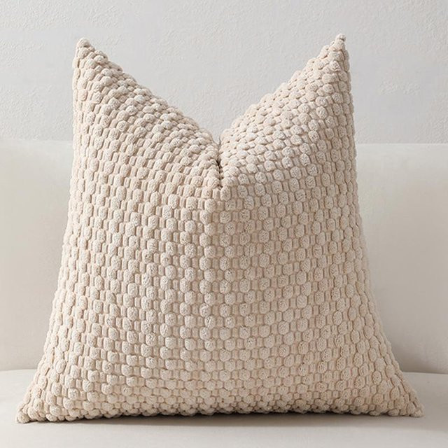 Dekorativer Kissenbezug von JMG Clothing in Beige, B/H: 45 x 45 cm - Bild 1