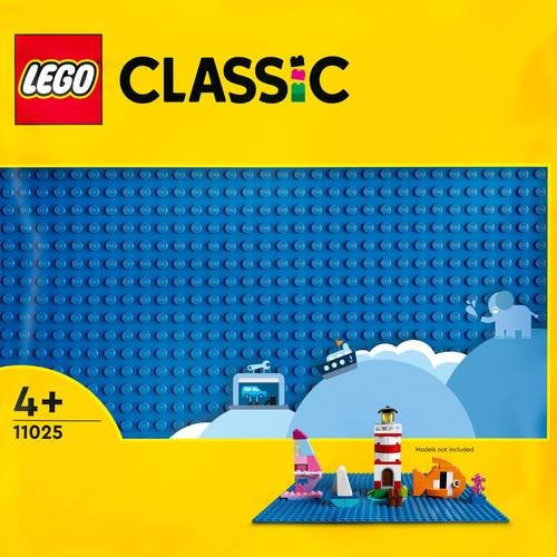 LEGO Blaue Bauplatte - Bild 1