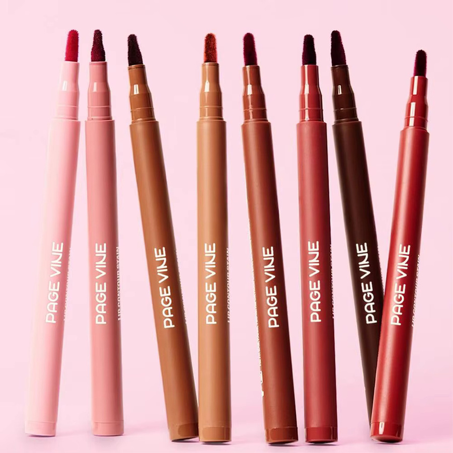 Page Vine Velvet Lip Liner, 01# Baby Pink, Matt - Bild 2