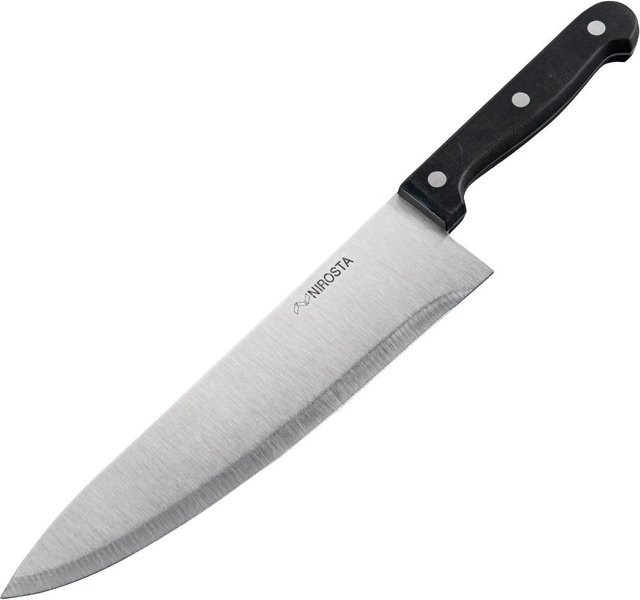 Nirosta Kochmesser Mega aus Edelstahl in Silber mit 20 cm Klinge - Bild 1