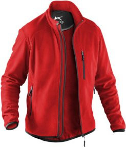 Kübler Fleecejacke in Rot, Größe XXL - Bild 1