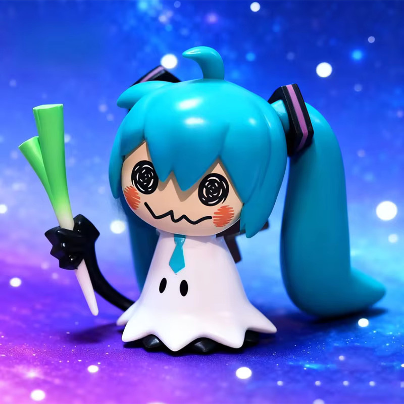 Bandai Anime Hatsune Miku Q Pikachu Modellfigur aus PVC als Sammlerstück - Bild 2
