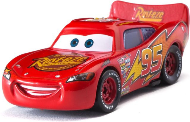 Disney Cars 2 3 Lightning McQueen Hook Sheriff Fritter, Modellauto, 1:55, Metall - Bild 1