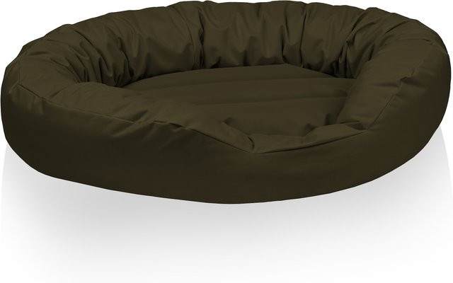 BedDog® Hundebett SUNNY 4in1 Hundekissen mit abnehmbarem Bezug und Rand in einfarbiger Ausführung - Bild 1