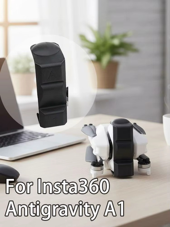 Insta360 Antigravity A1 Schutzabdeckung für Hindernisvermeidungssensoren, kratzfest und kollisionssicher, Linsenabdeckung in Schwarz - Bild 4