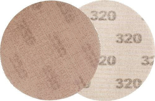 PFERD KSS NET Netz Korund Klettscheibe für Exzenterschleifer, Körnung 100, Durchmesser: 125 mm, 25 Stück - Bild 1