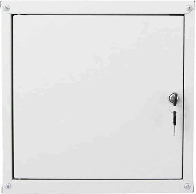 PROREGAL Schließfachwürfel Cubic aus Stahlblech, Grau, H x B x T: 35 x 35 x 35 cm - Bild 1