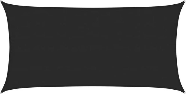 Furnicato Sonnensegel aus HDPE in Schwarz, Rechteckig, B: 700 cm, T: 400 cm - Bild 1