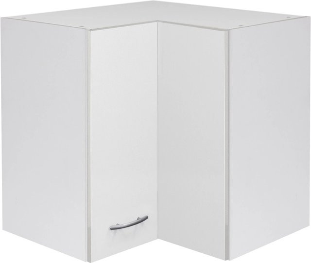 Flex-Well Eck-Hängeschrank Wito Küchenschrank Weiß B/H/T: 60 x 54,8 x 32 cm - Bild 1
