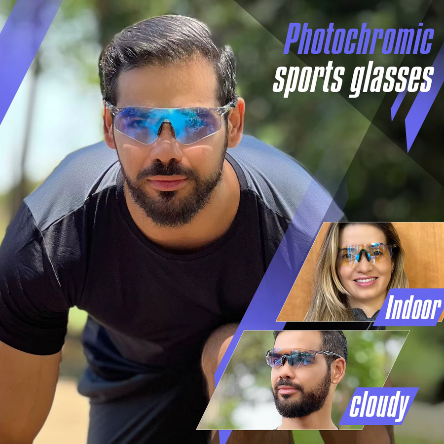 KAPVOE Sonnenbrille, randlos, purple, Kunststoff, Herren - Bild 3