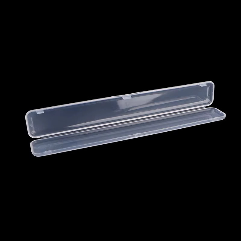 JCSYFAC Organizer Box für Nageldateien und Baumwoll-Tupfer, Transparent - Bild 2