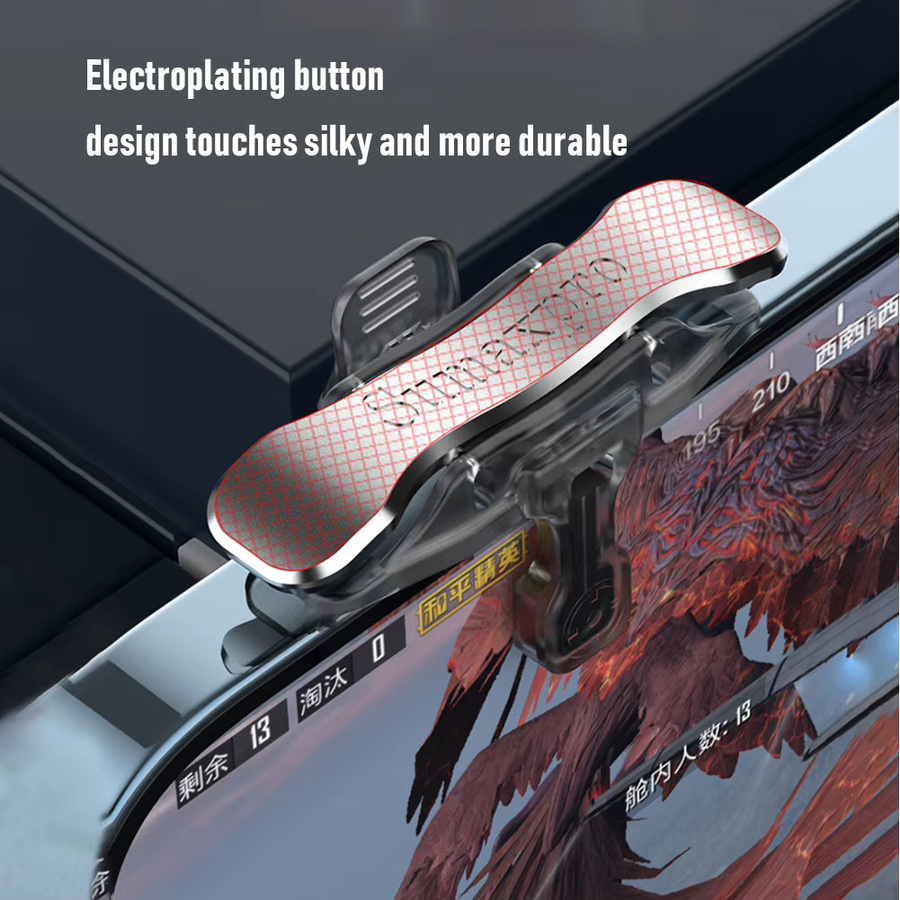 APWIKOGER X8 Mobile Game Trigger Controller für PUBG und Handyspiele mit 6-Finger-Steuerung und L1 R1 Tasten - Bild 4