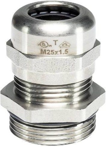 Wieland Electric Kabelverschraubung Z5.503.6219.0 aus Edelstahl in Silber, 10 Stück - Bild 1