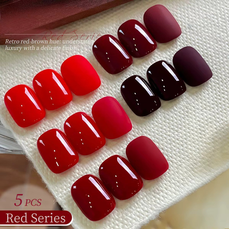 XIANZHIHE Gel-Nagellack, Rot, Glänzend - Bild 2