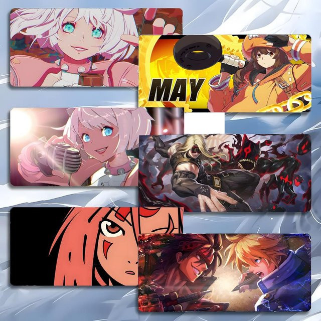 Game Dynamic G-Guilty Gear Gaming-Mauspad mit LockEdge in Schwarz und Multicolour - Bild 1