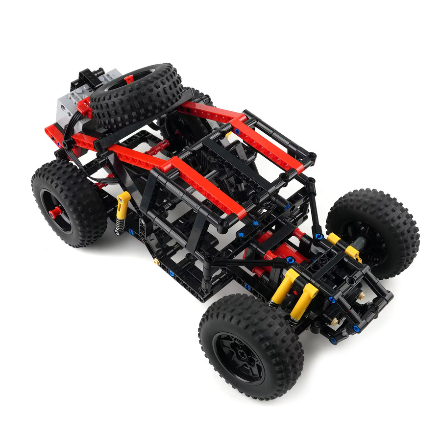 RCmall Geländewagen Champion Monster Motor 4WD, ferngesteuertes Bausteine-Auto-Set - Bild 3