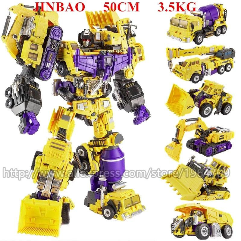 JINBAO G1 GT Devastator 6-in-1 Transformation Action Modell Roboter - Bild 1