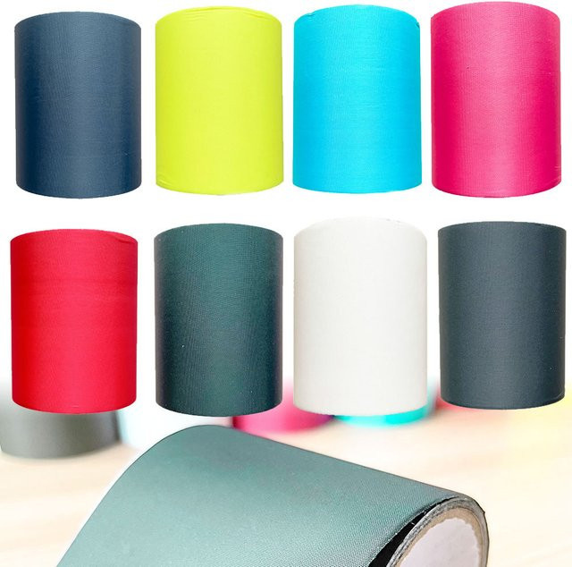Selbstklebendes Nylon-Reparaturpflaster in Blau für Daunenjacken und Textilien, Breite: 6 cm, Länge: 150 cm - Bild 1