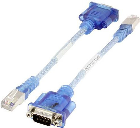 Ixxat CAN-Adapter Kabel RJ-45 auf Sub-D9 in Blau, 2er-Set - Bild 1