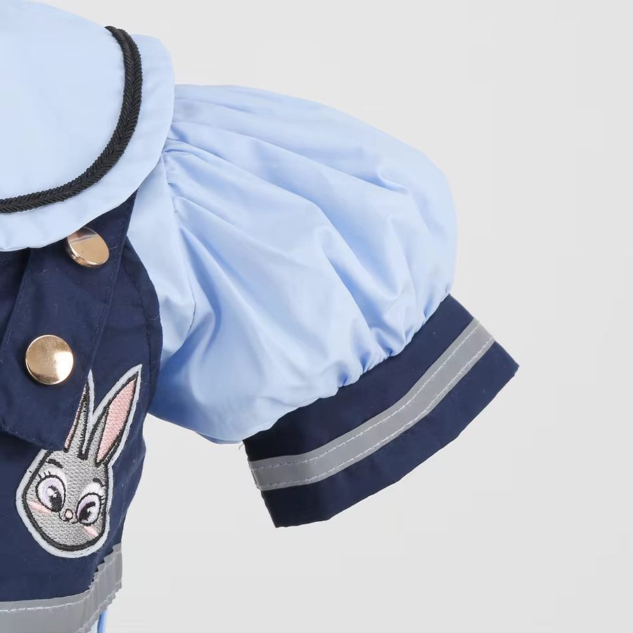 PAMABIBI Judy Cosplay Kostüm, Polizei-Rollenspiel-Uniform, Mädchen-Set - Bild 4