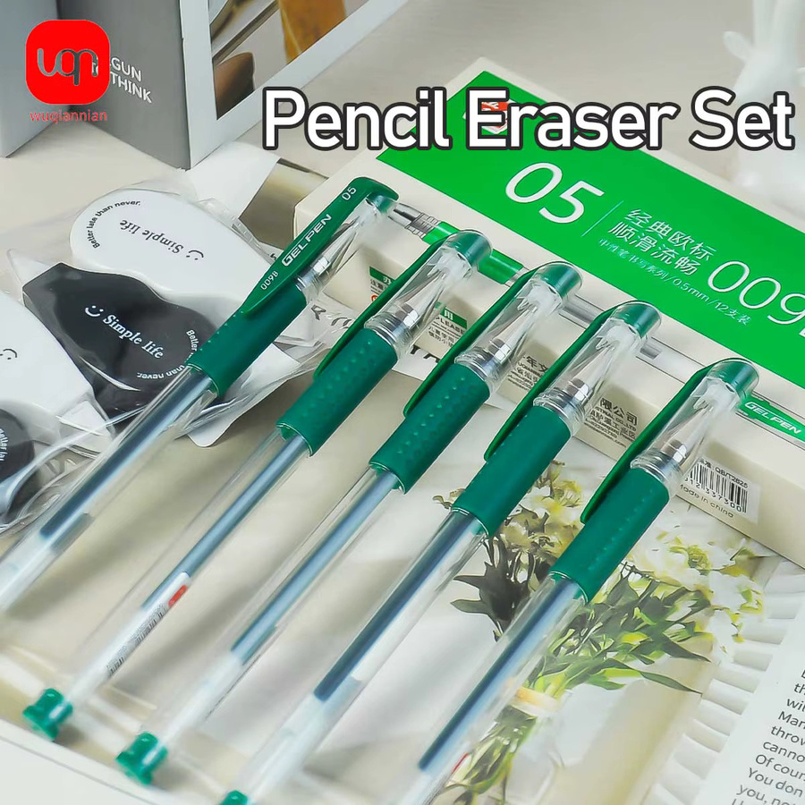 WQN Gelstift in Grün mit 0,5 mm Spitze für Schule und Büro - Bild 2