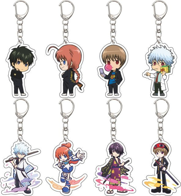 Bandai Anime Gintama Acryl-Schlüsselanhänger - Bild 1