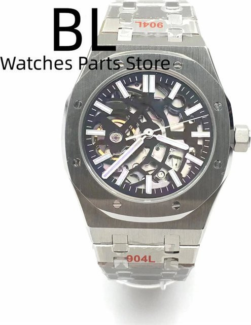 BLIGER Armbanduhr Automatik, Edelstahl, 41 mm, Herren, Saphirglas - Bild 1