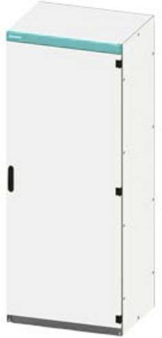 Siemens Schaltschrank aus Stahl in Grau B: 60 cm, T: 50 cm, H: 180 cm - Bild 1