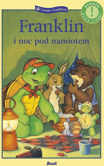 Franklin und eine Nacht im Zelt, Lesen mit Franklin - Bild 1