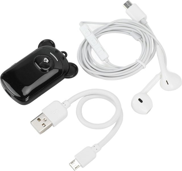 Igeteck Mini Digital Voice Recorder HD mit Rauschunterdrückung und dualen Kondensatormikrofonen in Schwarz - Bild 1