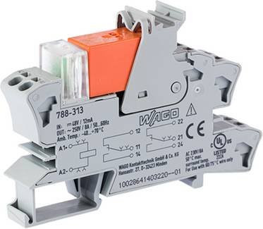 WAGO Relaissockel 788-313 Grau 20 Stück - Bild 1