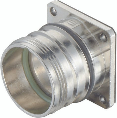 HARTING Wanddurchführungsgehäuse 09151000301 in Silber - Bild 1
