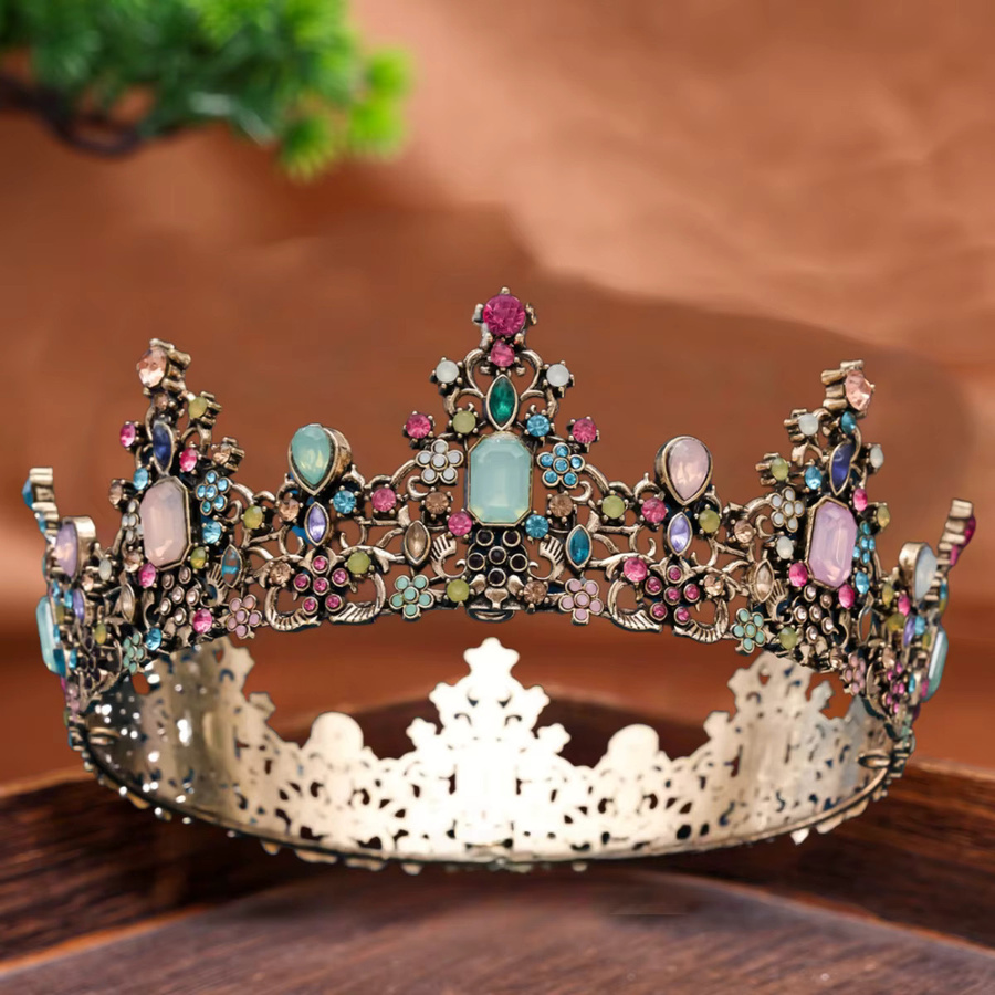 Tiara Barocke, Kristall, Strass, Damen - Bild 1