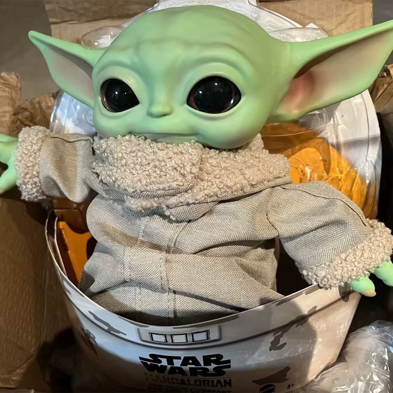 Bandai Star Wars Mandalorian Meister Baby Yoda Actionfigur, 28cm - Bild 4