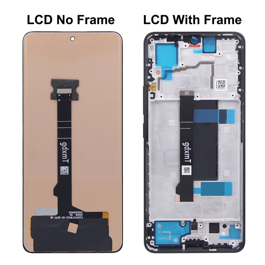 Xiaomi Redmi Note 13 Pro 5G LCD-Display Ersatz mit Digitalem Touchscreen-Modul in Schwarz - Bild 5