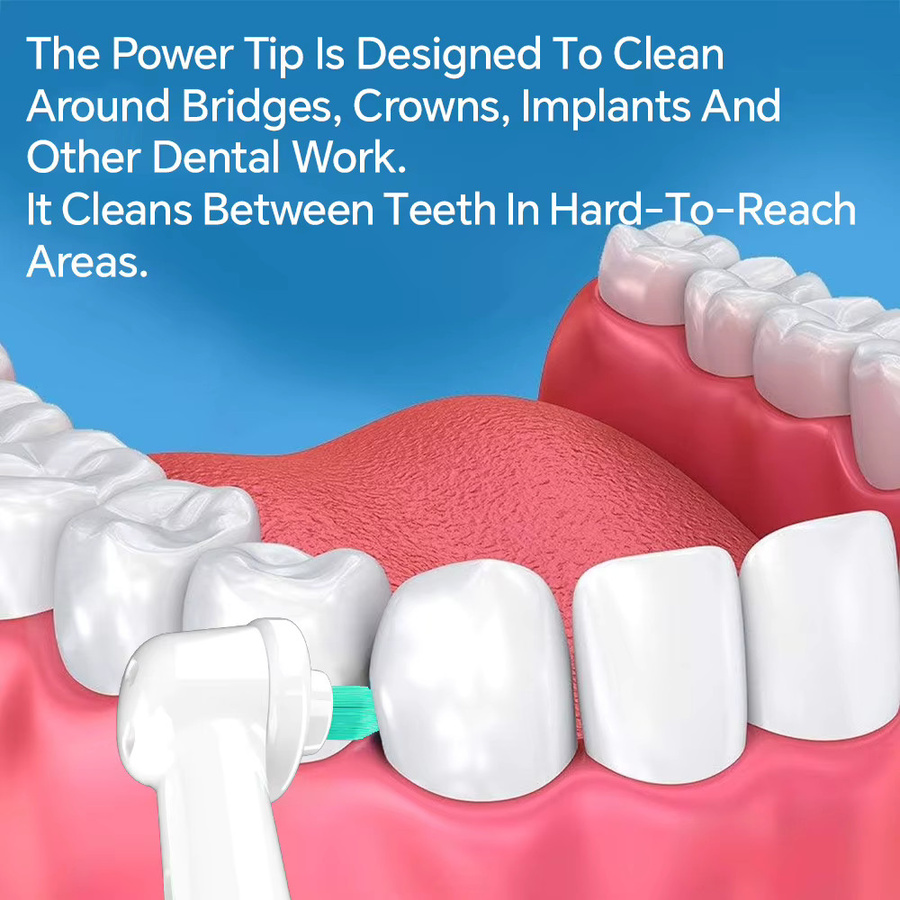Oral B Ersatz-Kreuzaktionsbürstenköpfe, Interdentalzahnbürstenkopf - Bild 2