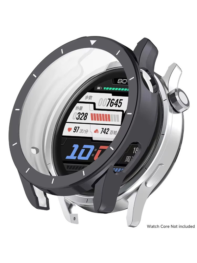 Xiaomi Watch S5 Schutzhülle mit Displayschutzfolie aus transparentem TPU - Bild 4