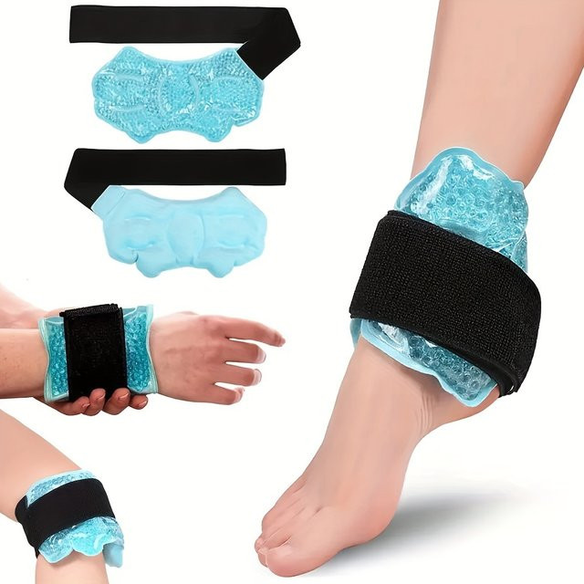 Wiederverwendbarer Gel-Eisbeutel für Füße, Unisex - Bild 1