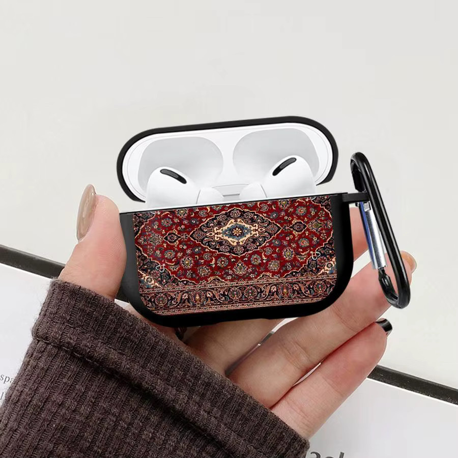 Schutzhülle mit persischem Teppichmuster für Apple AirPods Pro 1, 2, 3 und 4 - Bild 5