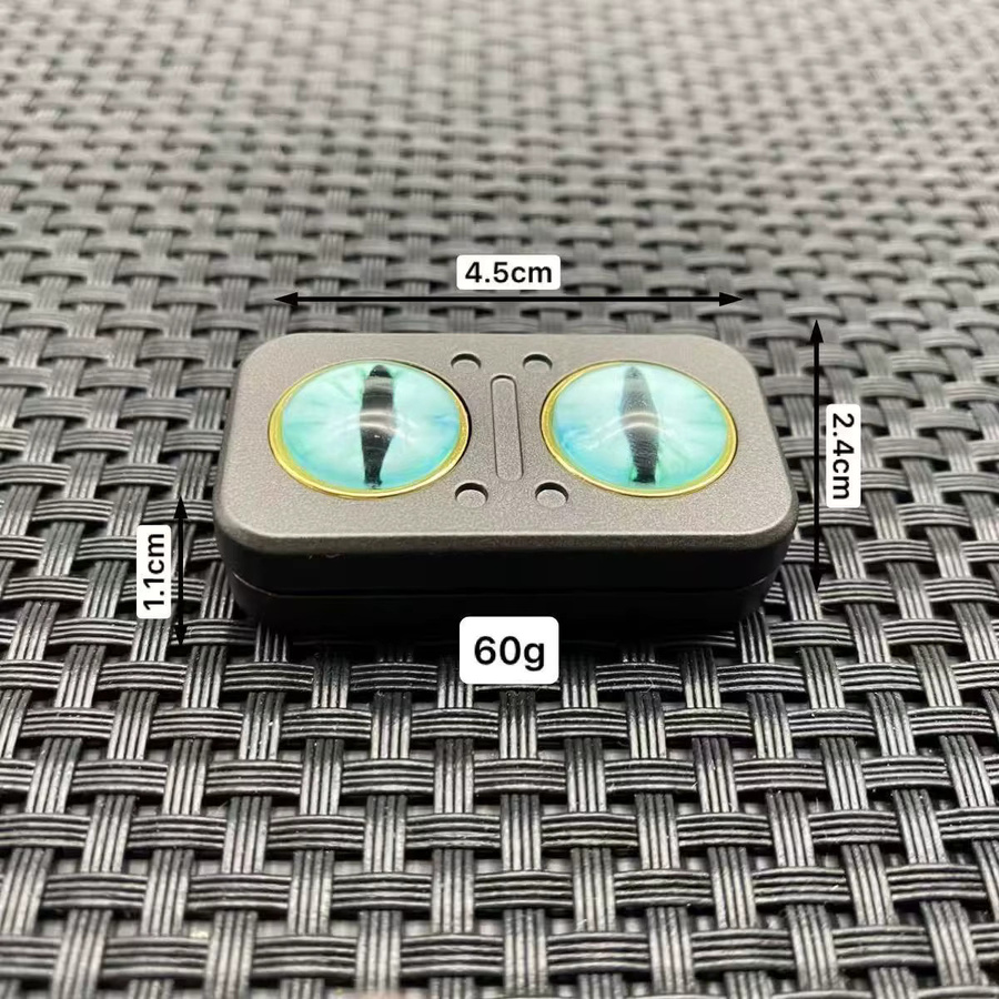 YuHaoHui Eule Rotierender Mechanischer Slider, Magnetische Push Karte, Clicker Fidget Spinner, Stress Relief Sensorisches Spielzeug - Bild 3