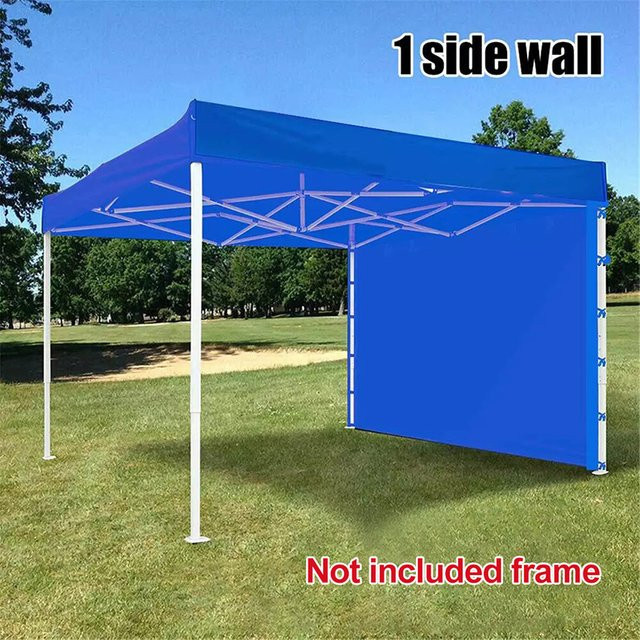 Zusammenklappbare Outdoor-Markise aus wasserdichtem 420D Oxford-Polyester in Blau, B/T/H: 300 x 200 x 200 cm - Bild 1