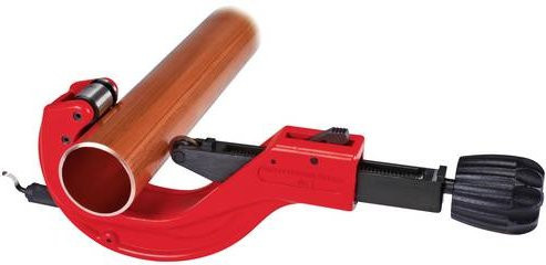Rothenberger Rohrschneider 70142 für Kupfer, Messing, Aluminium und dünnwandige Stahlrohre in Rot - Bild 1
