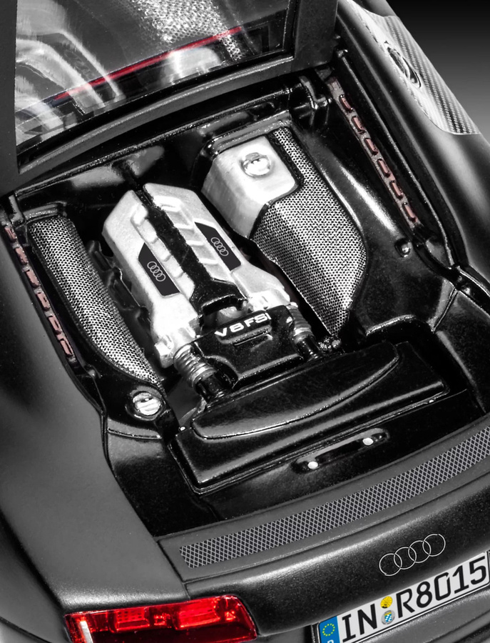 Revell Audi R8, Modellauto, 1:24, ab 10 Jahren - Bild 4