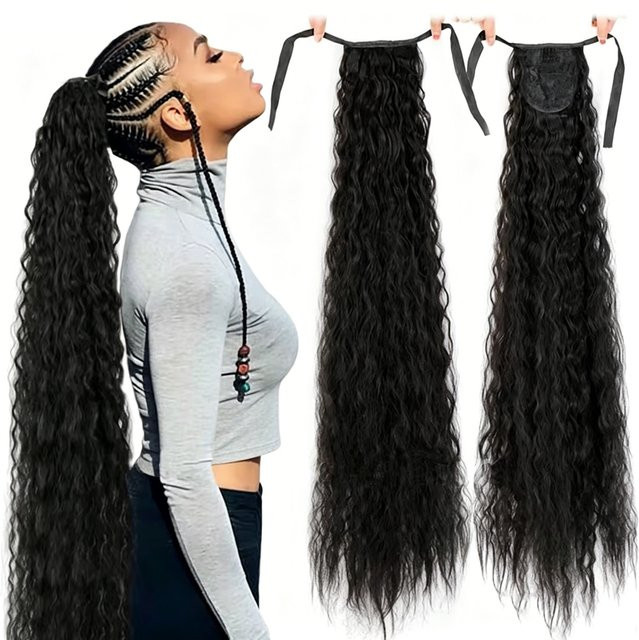 H & star Haarteile Afro Lockige Kordel, Damen - Bild 1