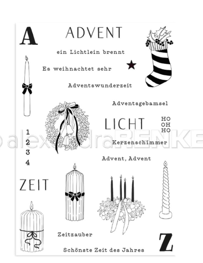 Metall-Schablonenstempel Schleife und kleine Leute in Schwarz für DIY Scrapbooking, Fotoalben und Papierkarten - Bild 1