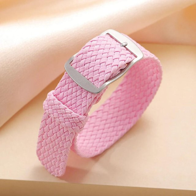 TolTales Uhrenarmband Nylon, Textil/NATO, rosa, Unisex, 18mm - Bild 1