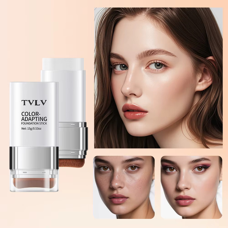 TVLV Foundation-Stick, 2-in-1, feuchtigkeitsspendend, aufhellend, abdeckend - Bild 2