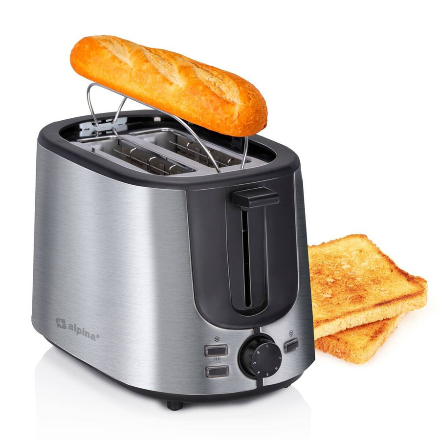Alpina Toastautomat aus Edelstahl in Silber - Bild 3