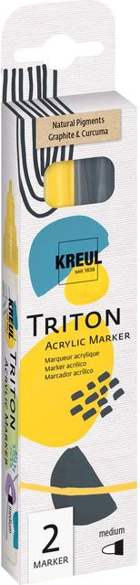 KREUL Triton Acrylic Marker Medium Natural Pigments Multicolor - Bild 1